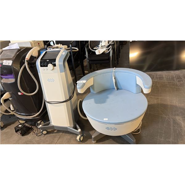 EMSELLA BTL COMPLETE PELVIC FLOOR MUSCLE STIMULATION SYSTEM WITH MOTORIZED THERAPY CHAIR