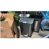 Image 2 : COMMERCIAL WATER DISPENSER COOLER TOWER + FAUX OFFICE PLANTS, WASTE RECEPTACLE & MORE