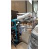Image 2 : 3 HEAVY DUTY 14X35X72 CHROME WIRE SHELVING UNIT METRO RACKS & ASSORTED SALON AESTHETIC SUPPLIES