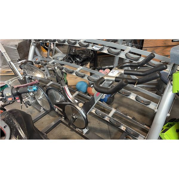 KEISER M3 COMMERCIAL MAGNETIC REAR-FLYWHEEL INDOOR SPIN BIKE