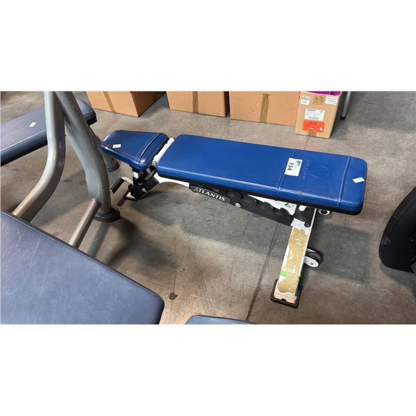 ATLANTIS STRENGTH B177 COMMERCIAL MULTI-ANGLE ADJUSTABLE LADDER FREE-WEIGHT WORKOUT GYM BENCH