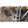 Image 1 : ATLANTIS STRENGTH D-337 SELECTORIZED DIVERGING ROW INDEPENDENT MULTI-GRIP WHITE BACK GYM MACHINE