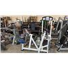 Image 2 : ATLANTIS STRENGTH D-337 SELECTORIZED DIVERGING ROW INDEPENDENT MULTI-GRIP WHITE BACK GYM MACHINE