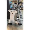 Image 2 : ATLANTIS COMMERCIAL 2-TIER 10-PAIR POLYPROPYLENE SADDLE DUMBBELL STORAGE RACK