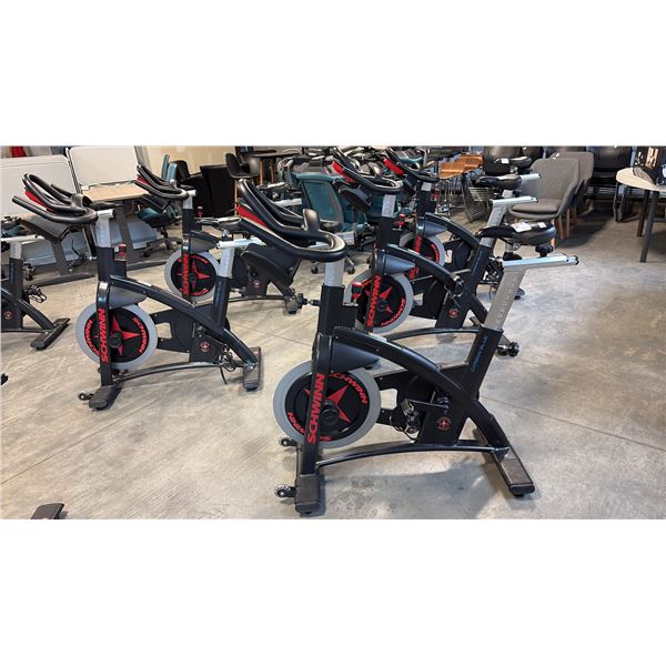 SCHWINN AC PERFORMANCE PLUS CARBON BLUE INDOOR CYCLING STUDIO SPIN BIKE WORN SEAT BASE
