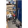 Image 4 : COMMERCIAL FACILITY LOT: WIDE MASSAGE TABLE, MEDICINE BALL RACK, KETTLEBELLS, OLYMPIC BARS GRIPS