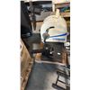 Image 5 : COMMERCIAL FACILITY LOT: WIDE MASSAGE TABLE, MEDICINE BALL RACK, KETTLEBELLS, OLYMPIC BARS GRIPS