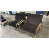 Image 3 : CB2 CUE CHAIR ULTRA MODERN LOW PROFILE DEEP SEAT ANGLED LOUNGE ACCENT ARMCHAIR