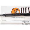 Image 14 : Non-Restricted rifle Henry model H001L, 22 S, L & LR pump action, w/ bbl length 16" [Blued barrel an