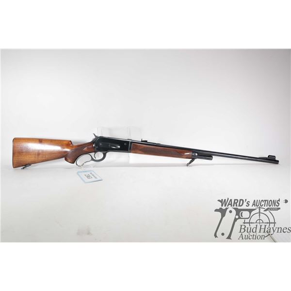Non-Restricted rifle Winchester model 71 Deluxe (MFD 1952), .348 WCF lever action, w/ bbl length 24"