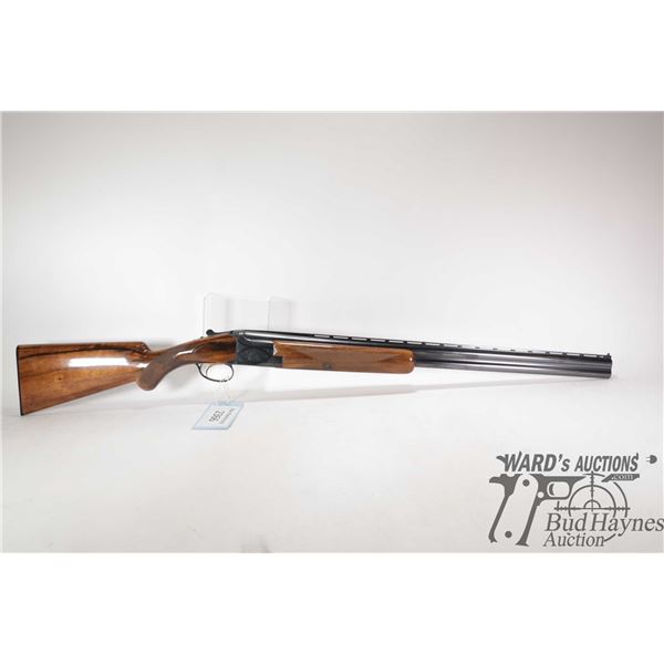 Non-Restricted shotgun Browning (Belgian) model Lightning, 12 ga. 2 3/4" Two shot hinge break, w/ bb