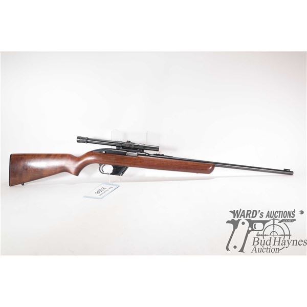 Non-Restricted rifle Winchester model 77, .22 LR semi automatic, w/ bbl length 22" [Blued barrel and