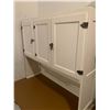 Image 2 : Antique White Wooden Kitchen Hoosier Cabinet