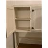 Image 4 : Antique White Wooden Kitchen Hoosier Cabinet