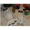 Image 3 : Vintage MCM Bird Figurines and Peacock Tray