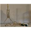 Image 4 : Brass Metal Coat Rack with Hooks