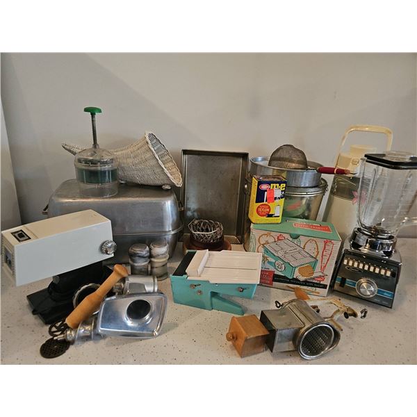 Mid-Century Kitchen Tools and Smalls