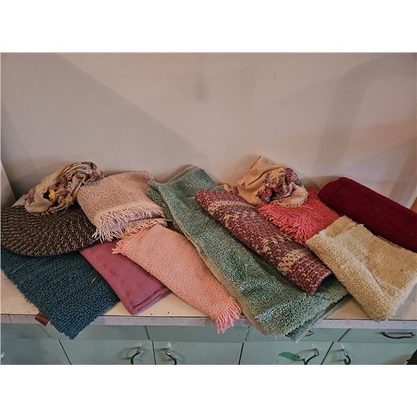 Vintage Area Rugs and Textiles Lot