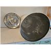 Image 5 : Vintage Metal Flour Canister with Lid and Fruit Decal