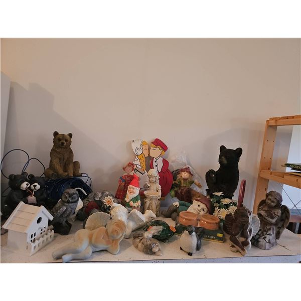 Decorative Figurines and Garden Orbs
