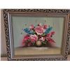Image 2 : Vintage Framed Floral Still Life Paintings