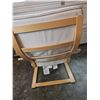 Image 3 : IKEA Poäng Armchair with White Cushion