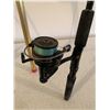 Image 4 : Fishing Rods, Reels, Net, and Flies Lot