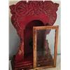 Image 4 : Lot: Religious Print, Decanters, Clocks