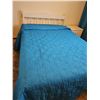 Image 2 : Double Bedroom Set, Frame, Mattress, Box Spring, Night Stand and Bedding! 
