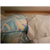 Image 6 : Vintage to New Bed and Throw Pillows Collection with Vintage laundry baskets
