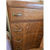 Image 2 : Antique Waterfall Art Deco Dresser