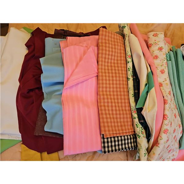 Fabric Yardage and Sewing Patterns