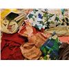 Image 1 : Fabric and Craft Supplies Lot