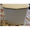 Image 2 : Vintage Counsel Vinyl Hamper with Embossed Pattern