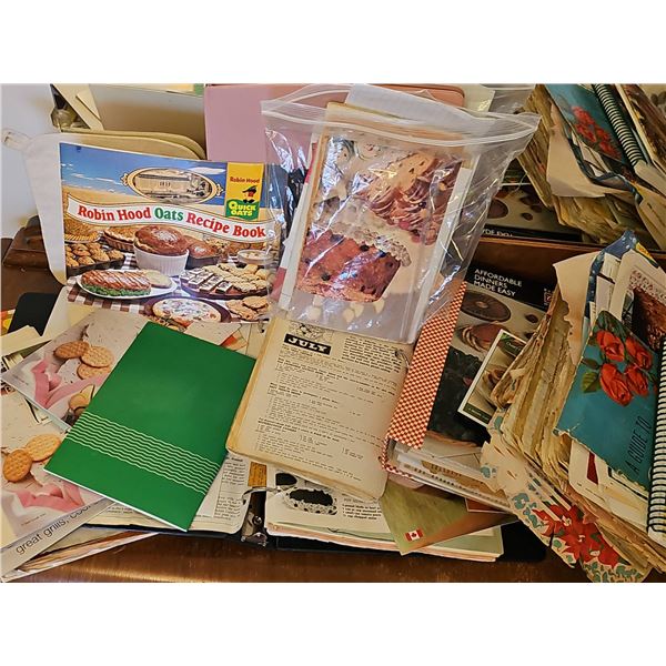 Vintage Canadian Recipe Booklets and card collection