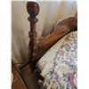 Image 3 : Wooden Queen Bed Frame with Mattress