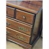 Image 5 : Wooden Four-Drawer Chest with Brass Handles