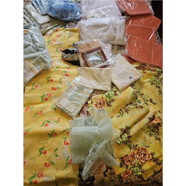 Curtains and Drapery Lot