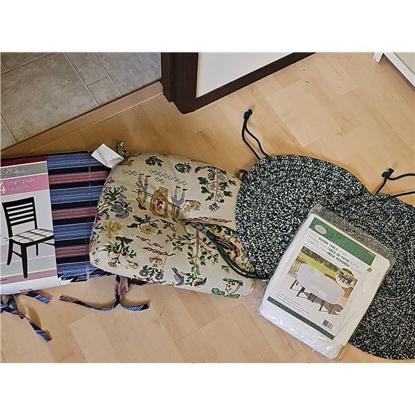 Chair Pads and Patio Table Cover