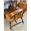 Image 10 : Beautiful Solid Oak Dining Table With Stunning Claw Feet, Leaf with 6 Matching Chairs