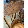 Image 12 : Beautiful Solid Oak Dining Table With Stunning Claw Feet, Leaf with 6 Matching Chairs