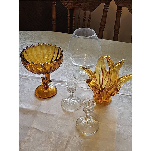 Glass Decorative Lot