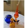 Image 1 : Decorative Glassware and Figurine Lot
