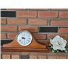 Image 1 : SUNBEAM Clock mantel clock and porcelain rose
