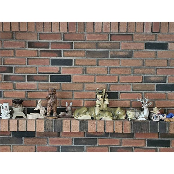 Vintage Chalkwear Wild Life Figurines Collection