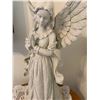 Image 2 : White Angel Statue with Praying Hands