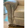 Image 3 : Vintage 1950s Upholstered Armchair with Carved Feet