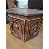 Image 5 : Wood Coffee Table with Center Cabinet