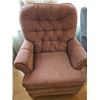 Image 1 : Vintage Romantic Armchair in Soft Rose Fabric