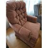 Image 2 : Vintage Romantic Armchair in Soft Rose Fabric